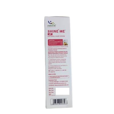 Natural Remedies Shine Me Up Natural Hair Serum 90 ml - Pet Grooming