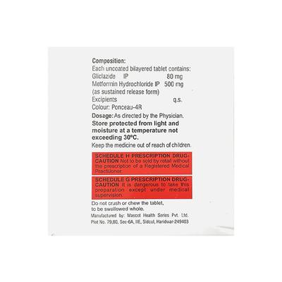 GLICLA DM FORTE Tablet 15's - Diabetes-Ant