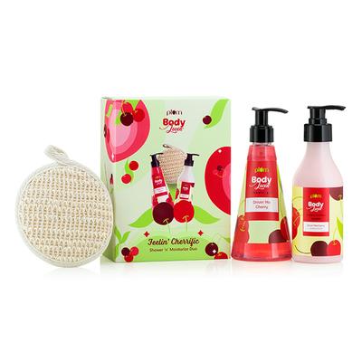 Plum BodyLovin Feelin Cherrific Shower n Moisture Duo 480 ml - Shower Gels & Body Wash