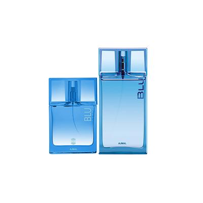 Ajmal Blu Femme EDP Floral Woody Perfume And Blu EDP Aquatic Woody Perfume 140 ml - Perfumes (Edt/Edp)