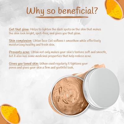 Nutriment Ubtan Gel All Skin Type 250 gm - Face Gels