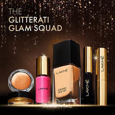 Lakme Glitterati Shine Lipstick Wine 3.4 gm - Lipsticks