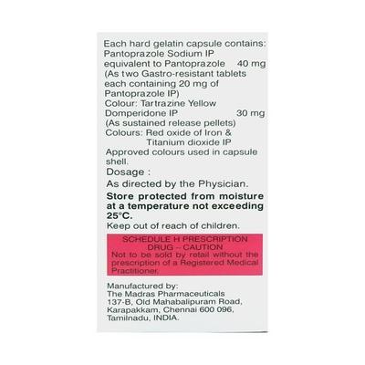 Protera D Capsule 15'S - Ulcer/Reflux/Flatulence-Aaa