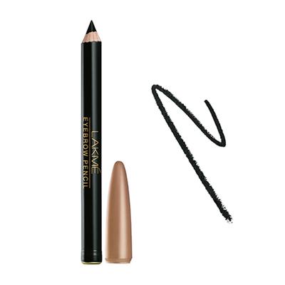 Lakme Eyebrow Pencil Black 1.2 Gm - Eyebrow Pencils & Enhancers