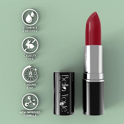 Bella Voste Sheer Creme Lust Lipstick Fiery Fox 02 4.2 Gm - Lipsticks