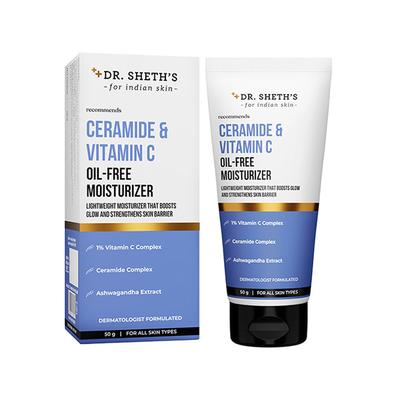 Dr. Sheth's Ceramide & Vitamin C Oil - Free Moisturizer 50 gm - Face Moisturizers