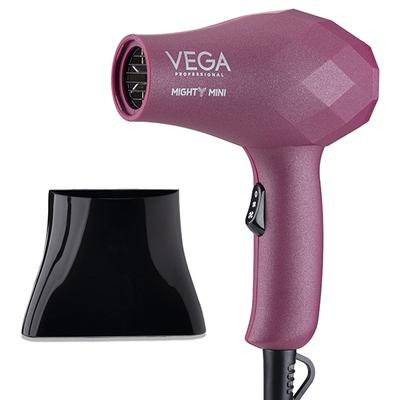 VEGA Professional Mighty Mini 1000-1200W Hair Dryer for Men & Women with Heat/Speed Setting, VPVHD-06 1's - Hair Dryers