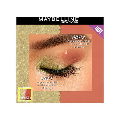 Maybelline New York Color Rivals Shadow Longwear Duo Eyeshadow Palette Chill x Daring 3 gm - Eyeliners
