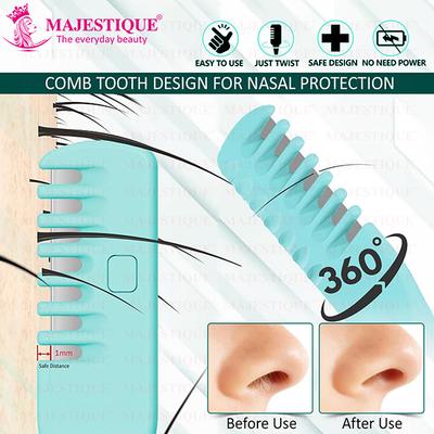 Majestique Nasal Hair Trimmers with Safety Scissor Nose and Ears Grooming Kits Multicolor 3's - Grooming Kits