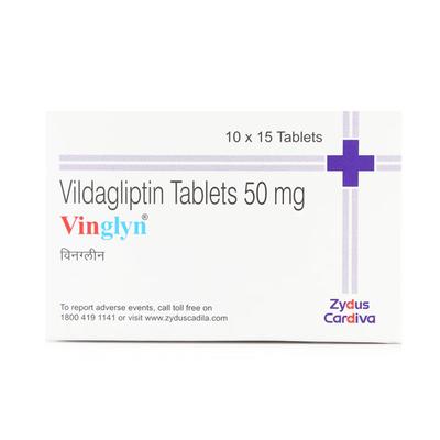 VINGLYN 50mg Tablet 15's - Diabetes-Ant
