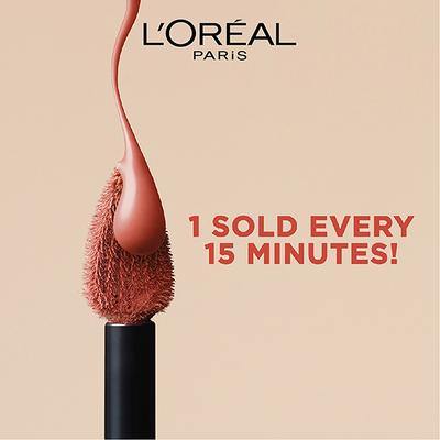 L'Oreal Paris Rouge Signature Matte Liquid Lipstick,126 I Play 7 Gm - Lipsticks