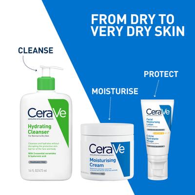 CeraVe Moisturising Cream For Dry To Very Dry Skin 454 gm - Lotions & Creams