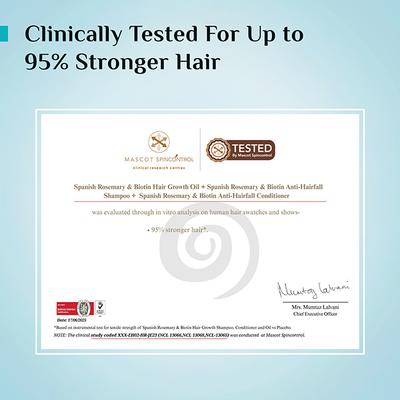 Pilgrim Spanish Rosemary & Biotin Hair Growth Oil to Controls Hair Fall & Strengthens Hair 100 ml - Hair Oils