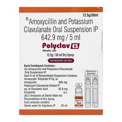 POLYCLAV ES Dry Syrup 50ml - Bacterial Infections-Pen