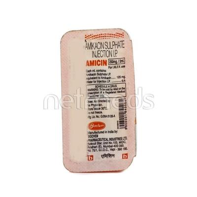 Amicin 250mg Injection 2ml - Bacterial Infections-Ami