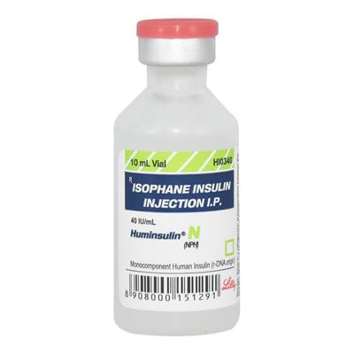 Huminsulin N 40IU Injection 1X10ml - Diabetes-Ins