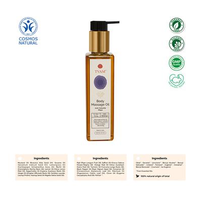 Tvam Body Massage Oil 200 ml - Face Creams