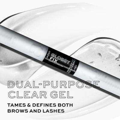 Makeup Revolution Relove Glossy Fix Clear Brow Gel & Mascara 2ml - Mascaras