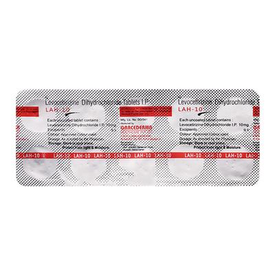 LAH 10mg Tablet 10's - Allergies-Ant