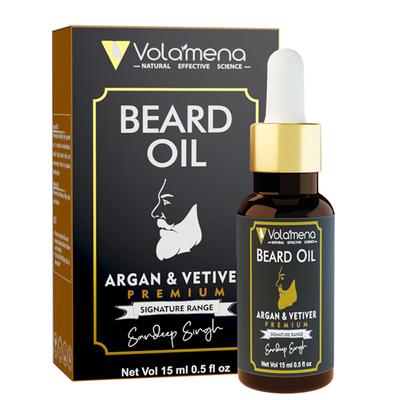 Volamena Beard Oil - Argan & Vetiver 15 ml - Beard Oil