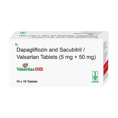 VALENTAS D 50 Tablet 10's - Heart Failure-Ant