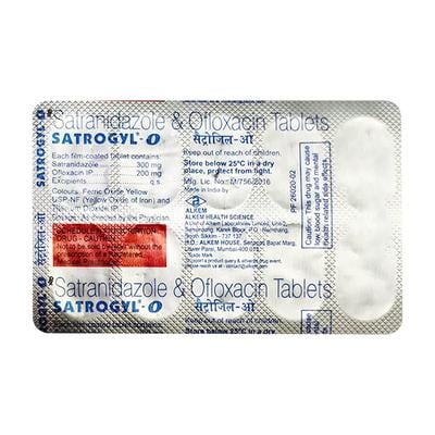 Satrogyl O Tablet 10'S - Amoebiasis-Ant