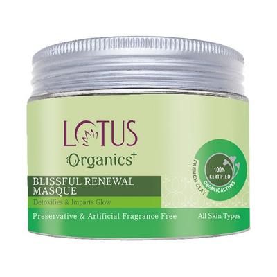 Lotus Organics Blissful Renewal Masque 50 gm - Masks & Peels