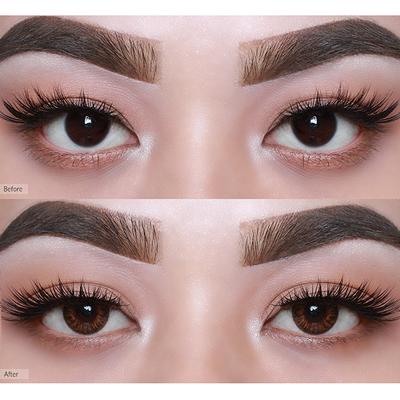 O-Lens Secriss 1Day Coloured Contact Lenses - Natural Brown ( 0.00 ) 1's - Eyecare Lenses