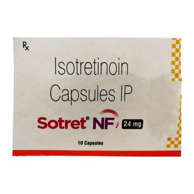 SOTRET NF 24 Capsule 10's - Acne-Acn