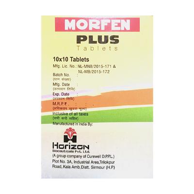 MORFEN PLUS Tablet 10's - Muscle Cramps/Spasticity-Ant