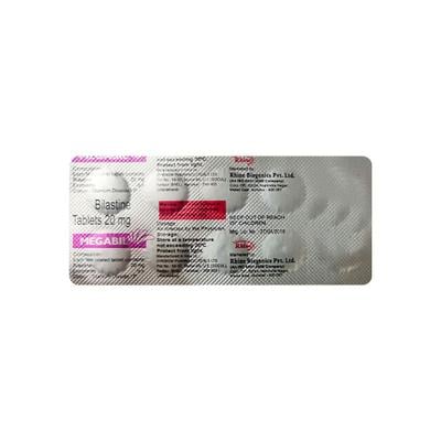 MEGABIL 20 Tablet 10's - Allergies-Ant