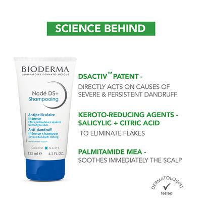 Bioderma Node Ds+ Shampooing Anti-Dandruff Intense Shampoo 125 ml - Shampoos