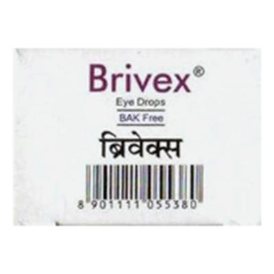 BRIVEX BAK FREE Eye Drops 5ml - Glaucoma-Ant