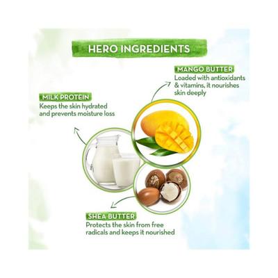 Mamaearth Major Mango Body Lotion & Cream For Kids with Mango Butter & Milk Protein 400 ml - Creams, Lotions & Oils