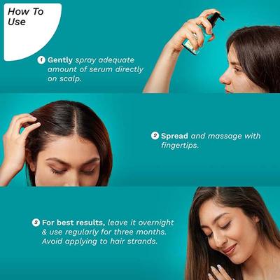 Pilgrim 3% Redensyl & 4% An again ADVANCED HAIR GROWTH SERUM For Dandruff-Prone Scalp 30 ml - Hair Serums