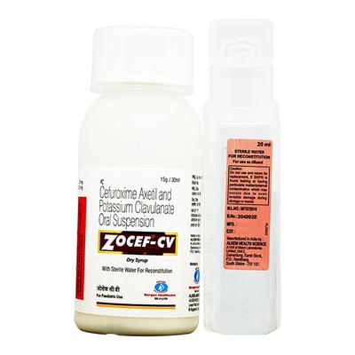 Zocef CV Syrup 30ml - Bacterial Infections-Cep