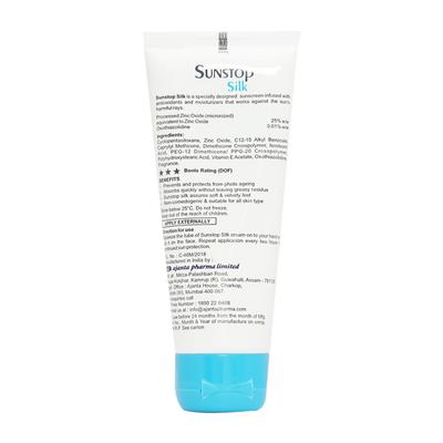 SUNSTOP SILK Cream 60gm - Dry Skin-Emo