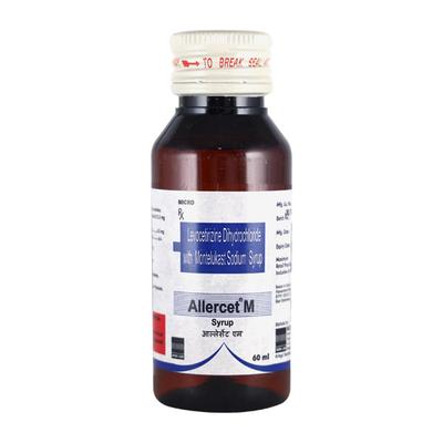 Allercet M Syrup 60ml - Allergies-Ant