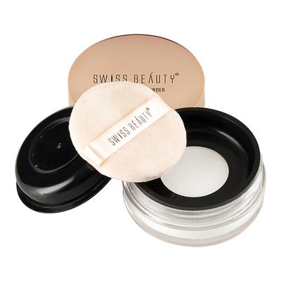 Swiss Beauty Ultra Fine Matte Loose Finish Powder - (Transparent) 10 gm - Compact Powder