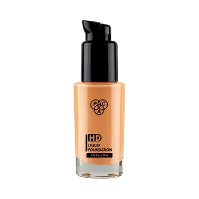 Pac HD Liquid Foundation 3.9 Flawless Finish Buildable Coverage Formula Lasts Upto 18 Hours 30ml - Foundation