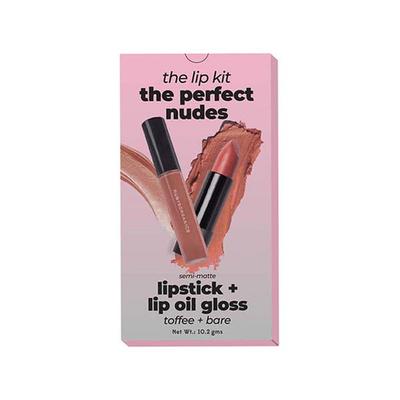Rubys Organics Lip Kit Perfect Nudes - Lipstick + Lip Oil Gloss 10.2 gm - Lipsticks