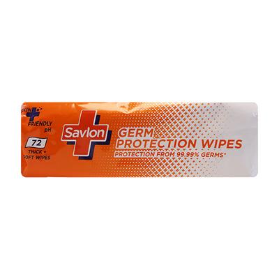 Savlon Germ Protection Wipes 72's - Tissues & Wipes