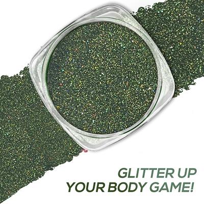 Renee Stars Face and Body Glitter - Green 5 gm - Eye Shadow Palettes