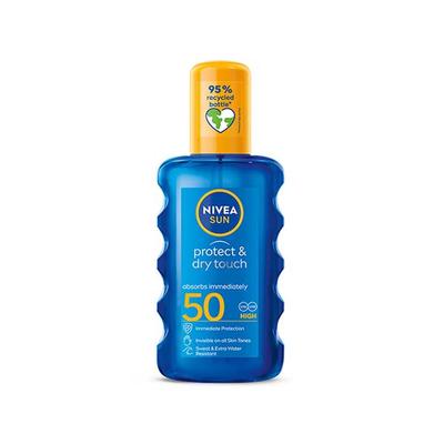 Nivea Sun Protect And Dry Touch Spf50 200 ml - Body Sunscreen