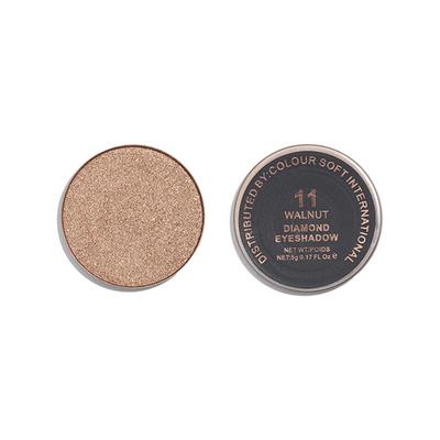 Europe Girl Single Diamond Eyeshadow 11 Walnut NA 5 gm - Eyeshadow, Bases & Primers