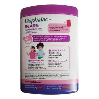 DUPHALAC BEARS STRAWBERRY FLAVOURED Gummies 30's - Constipation-Lax