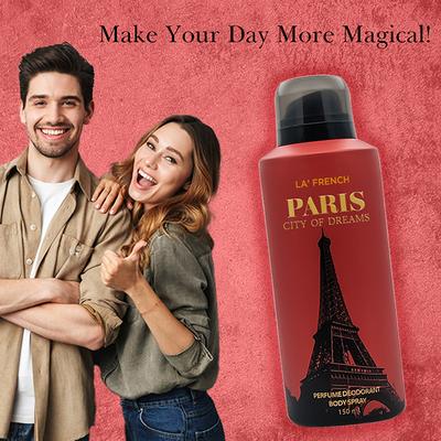 La French Paris City of Dreams Deodorant for Men and Women 150 ml - Deodorants/Roll-Ons