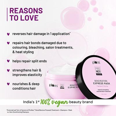 Plum Pronextm Bond Restore Express Mask 200 ml - Hair Masks & Packs