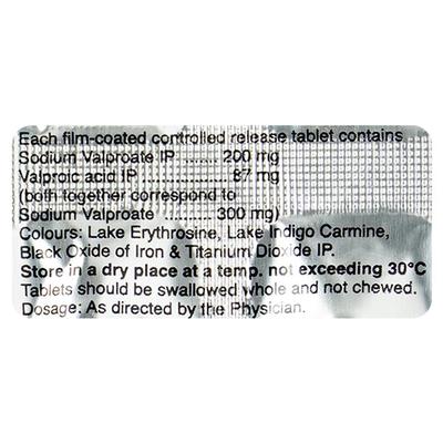 Valtec CR 300mg Tablet 10'S - Epilepsy/Convulsion-Ant