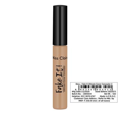 Miss Claire Fake it Ultimate Cover Concealer -3 5 ml - Concealer